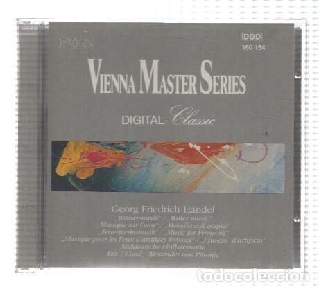 Livros antigos: CD-Musica: Coleccion VIENNA MASTER SERIES: George Friedrich Handel (Plitz 1990) - Handel