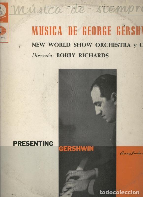 Livres anciens: Disco LP: Musica de George Gershwin - Varios