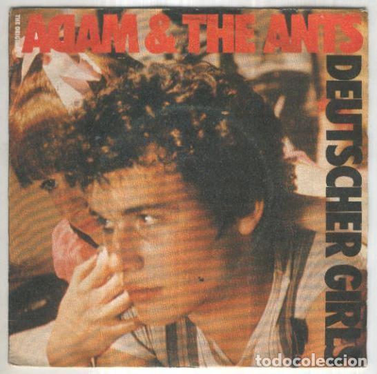 Libros antiguos: Disco 45 r.p.m: ADAM AND THE ANTS - Deutscher Girls (EG) - ADAM AND THE ANTS