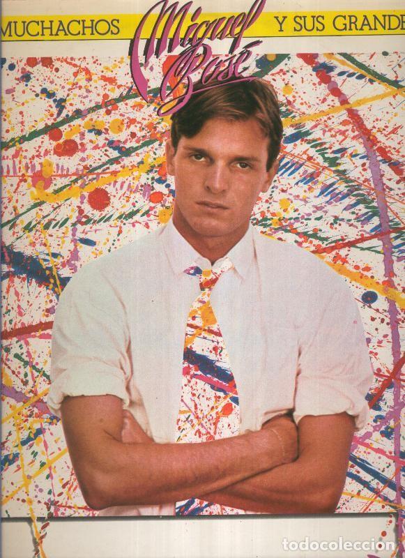 Old books: LP: MIGUEL BOSE Bravo Muchachos - Miguel Bose