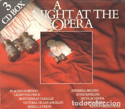 Old books: Triple CD Musica: A night at the opera - varios