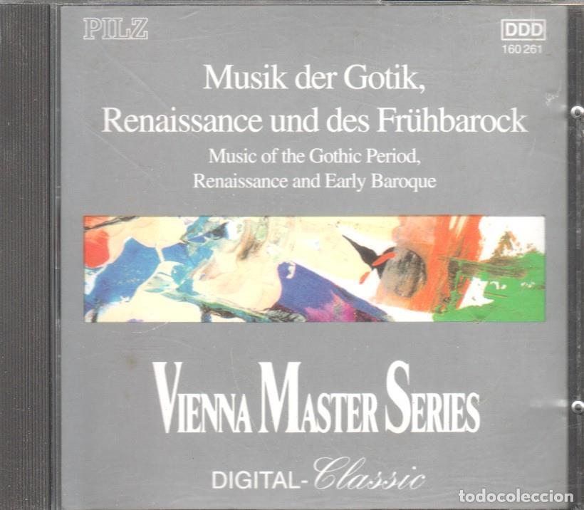 Libros antiguos: CD Musica: Vienna Master Series Classic: Gotik, Rennaisance, fruhbarock - Varios