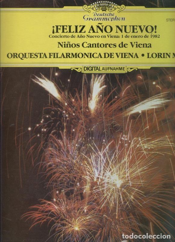 Libri antichi: Ni&ntilde;os Cantores de vioena-Orquesta filamornica de Viena-Lorin Maazel - Varios