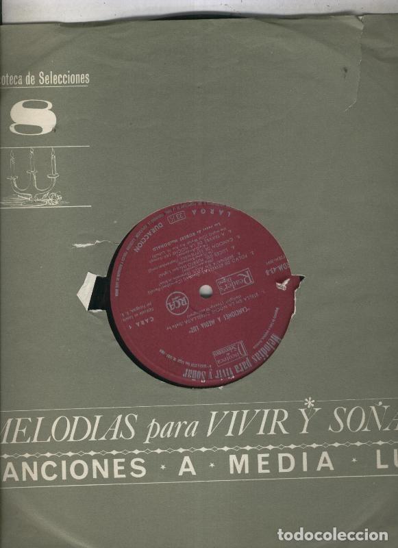 Libri antichi: Disco LP: Melodias para vivir y so&ntilde;ar volumen 08: Canciones a media luz - Varios