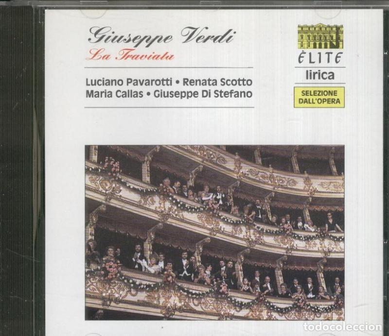 Old books: Giuseppe Verdi: La Traviata - CD musical - Varios