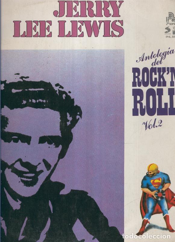 Old books: LP: JERRY LEE LEWIS Antologia del Rock and Roll vol2 - JERRY LEE LEWIS