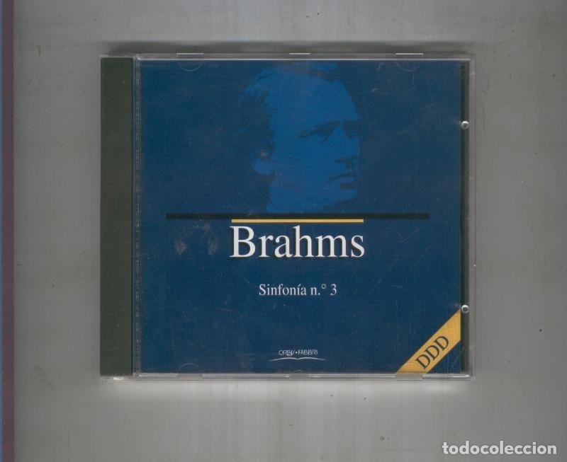 Livros antigos: CD: BRAHMS coleccion Orbys Fabbry - VARIOS