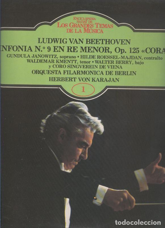 Antiquarische B&uuml;cher: Disco LP: Beethoven: sinfonia numero 9 en re menor, Op 125 Coral)&rdquo; - Varios
