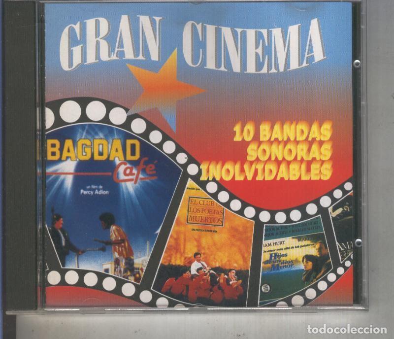 Old books: CD Musica: Gran Cinema, 10 bandas sonoras inolvidables - Varios