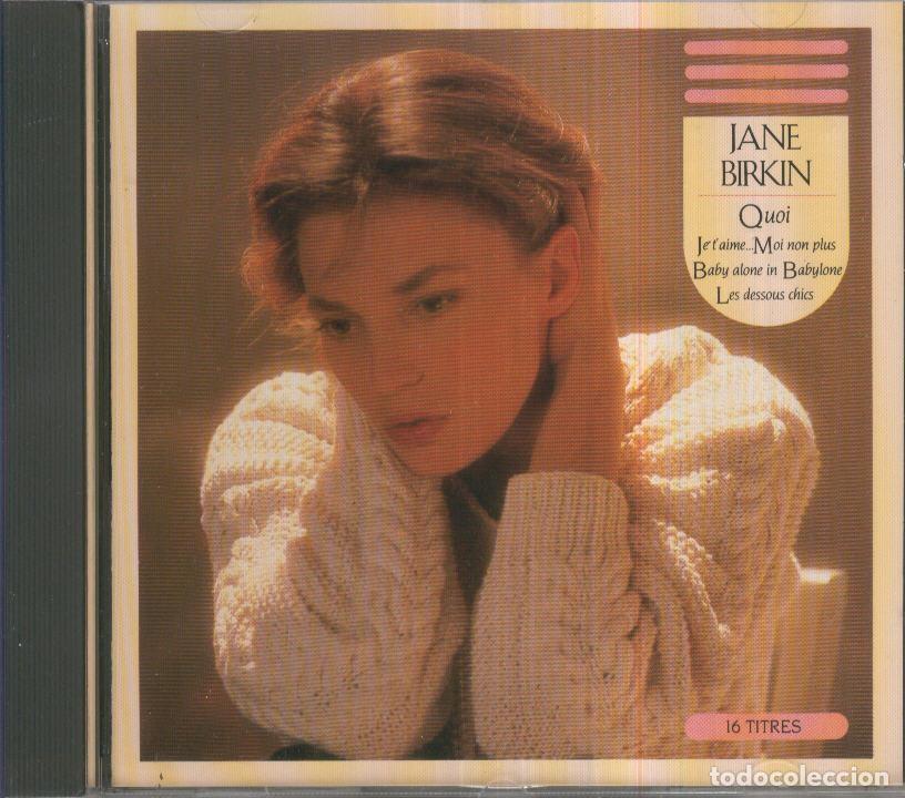 Antiquarische B&uuml;cher: CD Musica: JANE BIRKIN - Quoi - Jane Birkin