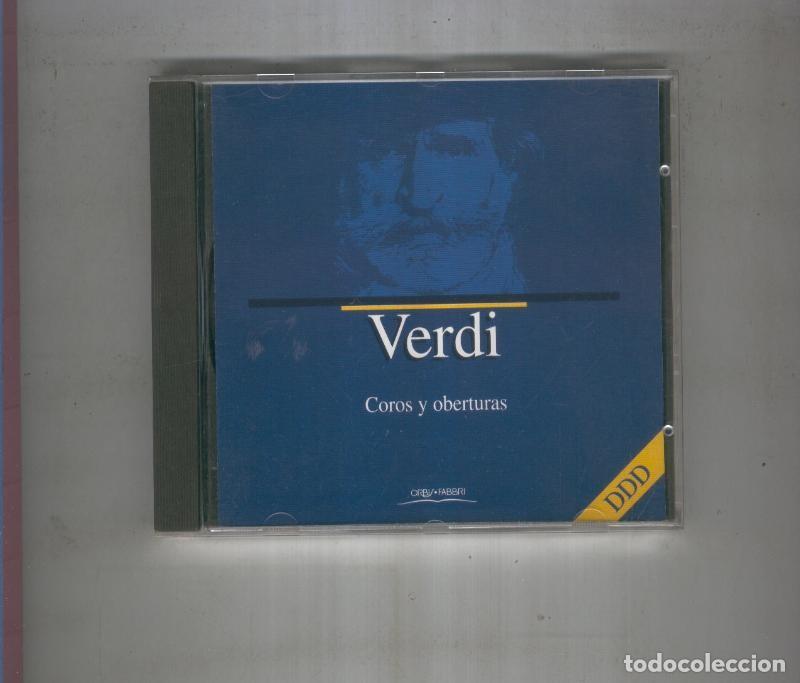 Libri antichi: CD: VERDI coleccion Orbys Fabbry - VARIOS
