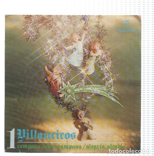 Libros antiguos: Disco 45 RPM Sencillo: VILLANCICOS (Columbia) : Numero 01 - Varios