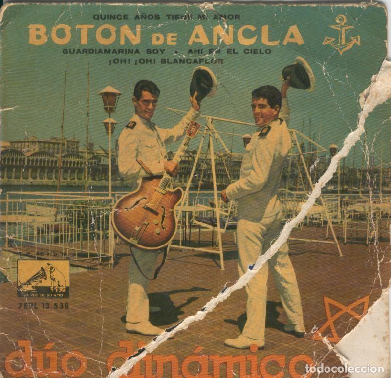 Old books: Disco de 45 r.p.m: Duo Dianimacio: Boton de Ancla - Varios