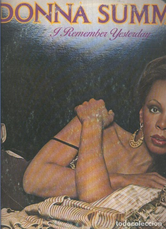 Libros antiguos: Disco LP: Donna Summer: Remember Yesterday - Varios