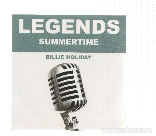 Livres anciens: CD-Musica: Legends: BILLIE HOLIDAY - Summertime (Original Artist) - Dean Martin