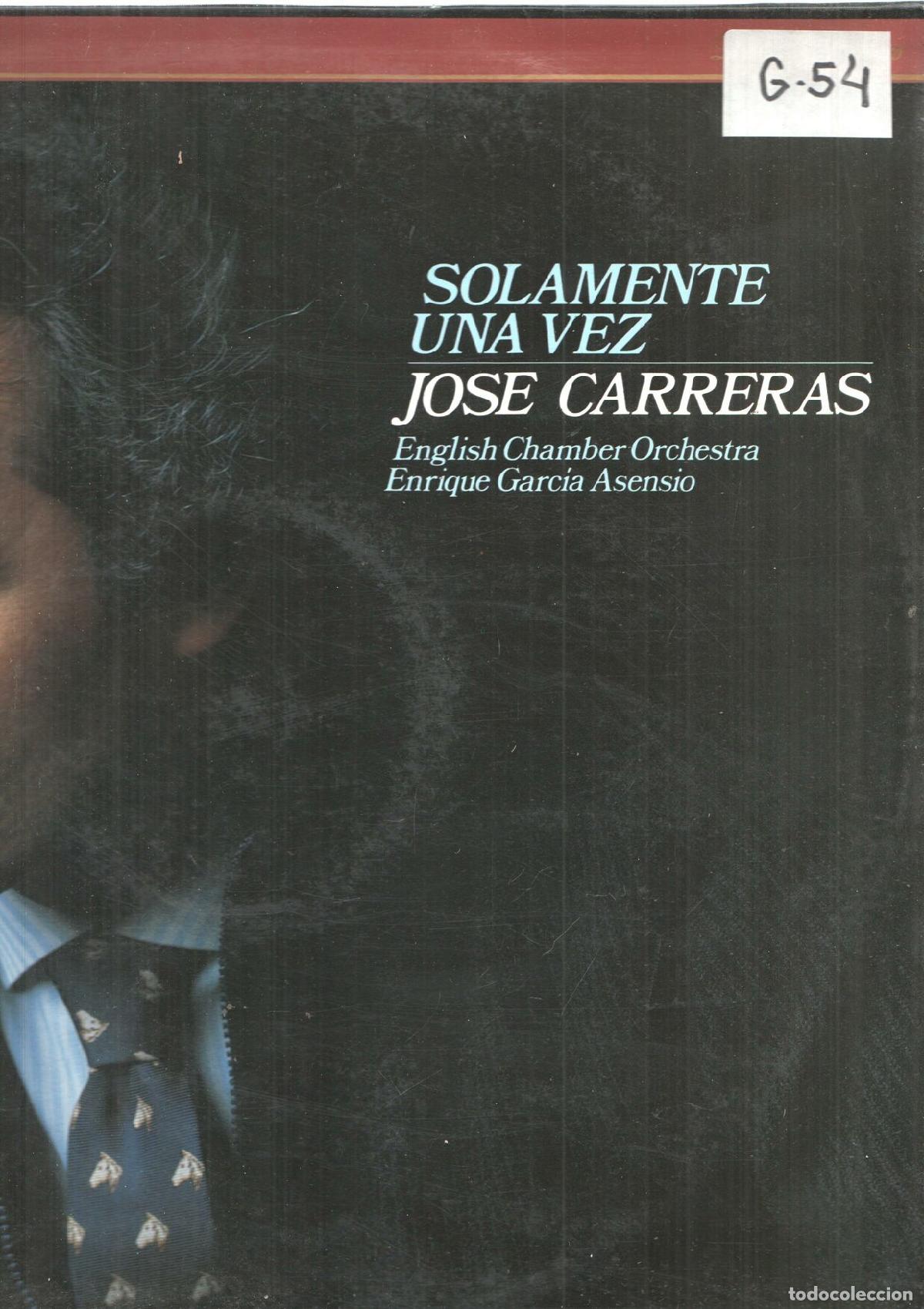 Libri antichi: LP: Solamente una Vez - Jose Carreras