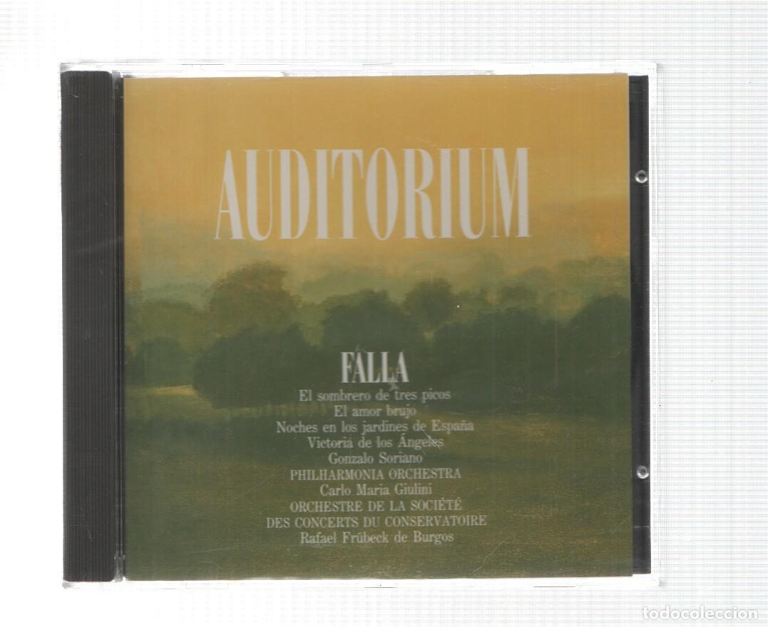 Antiquarische B&uuml;cher: CD: Emi: Auditorium. Falla - El sombrero de tres picos, El amor brujo - Giulini