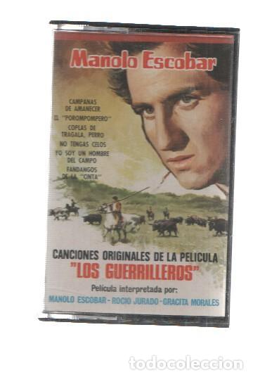 Libri antichi: Cassette: Saef: Manolo Escobar, Los Guerrilleros, Canciones originales de la pelicula - Campanas de