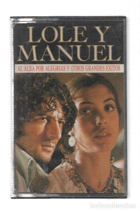 Libros antiguos: Cinta Cassette: LOLE Y MANUEL - El Alba por Alegrias (CBS 1991) - LOLE Y MANUEL