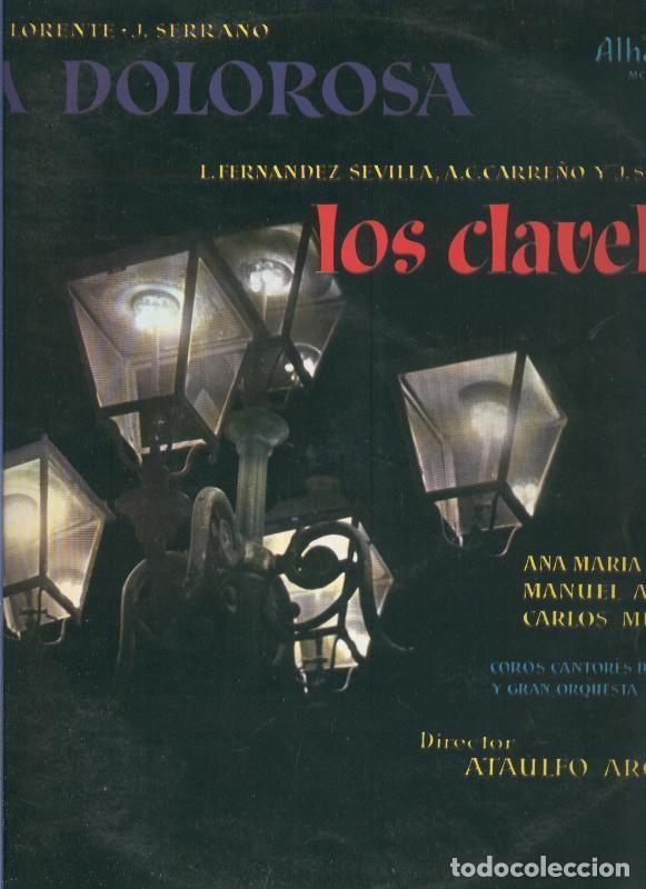 Old books: Disco LP: La dolorosa y los Claveles - Varios