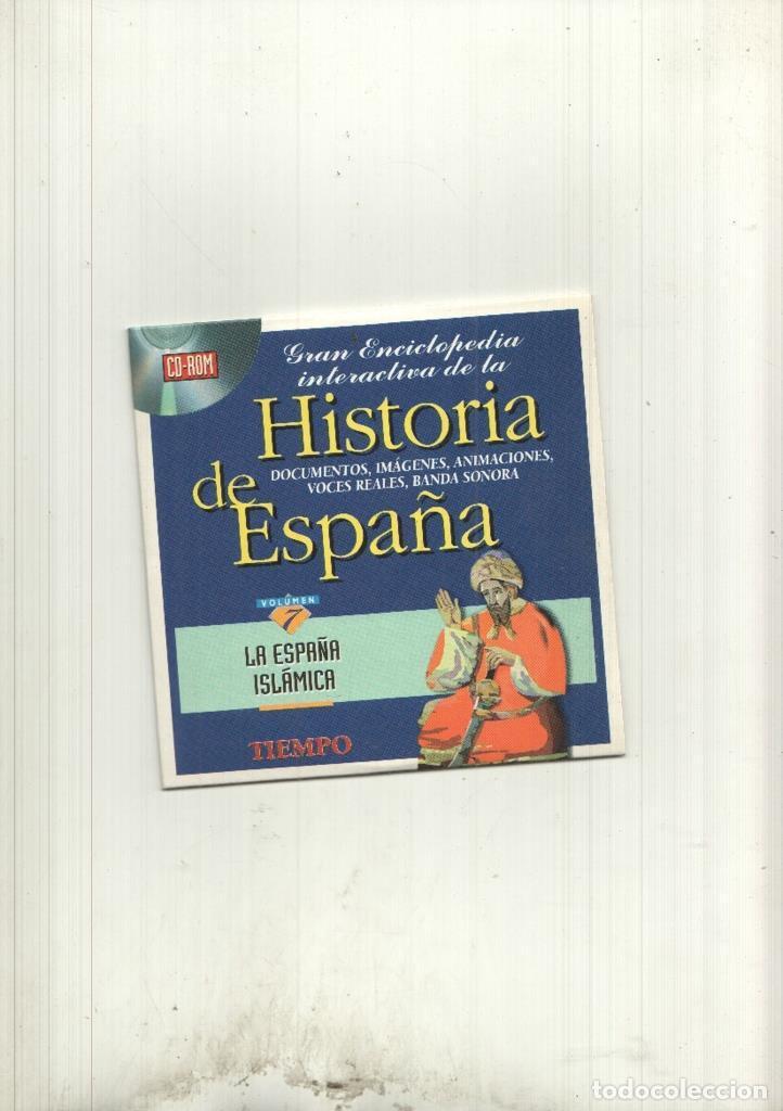 Libros antiguos: CD-Rom: Historia de Espa&ntilde;a volumen 07: La Espa&ntilde;a Islamica - Varios