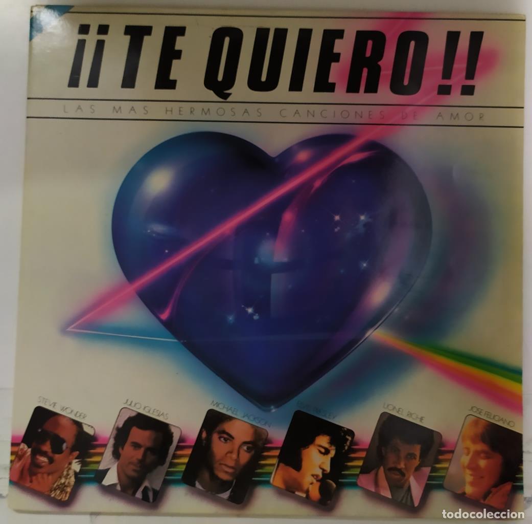 Old books: Doble Disco/Vinilo-LP: Te quiero - Las mas hermosas canciones de amor - Varios