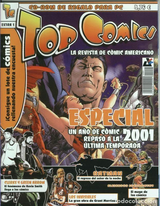 Libros antiguos: Top comics extra numero 01 (SIN EL CD) - Varios - Foto 1