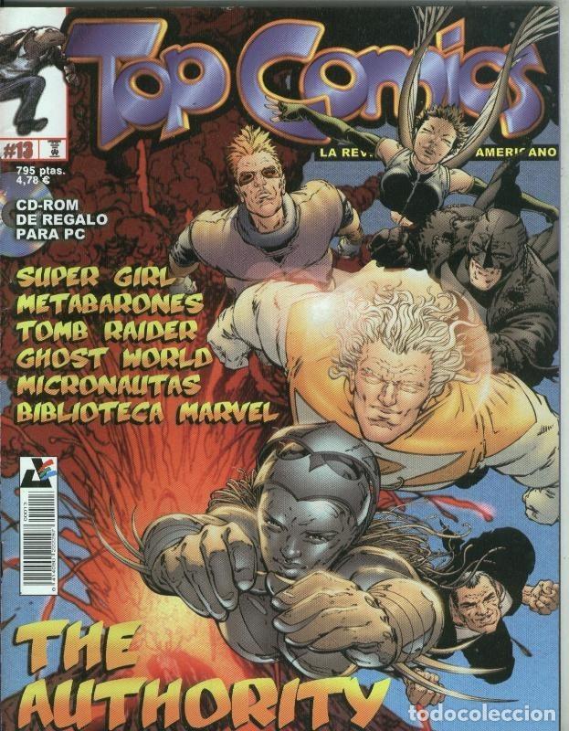 Old books: Top comics numero 13 (NO CONSERVA EL CD ROM) - Varios