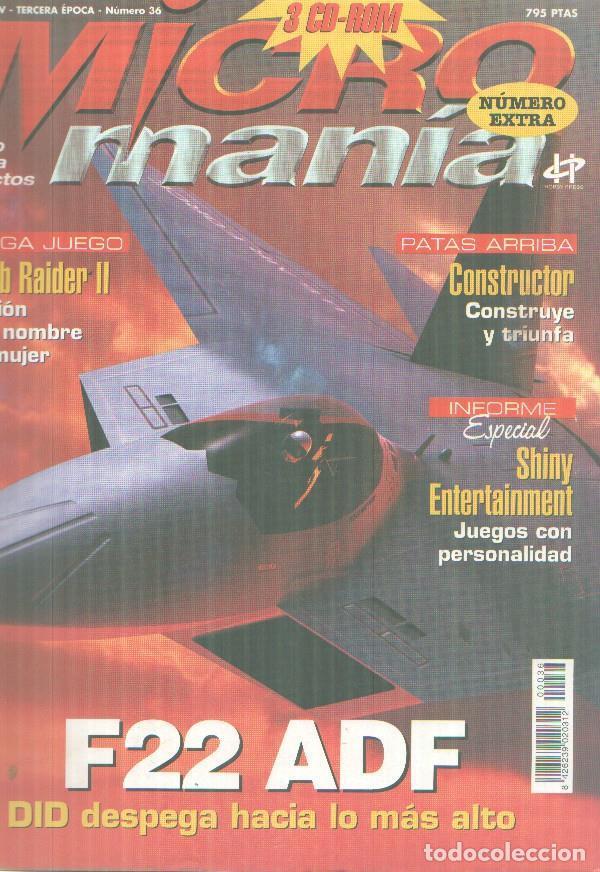 Old books: Micromania, 3&ordf; epoca numero 36, sin el CD RPM , conserva el suplemento - Varios