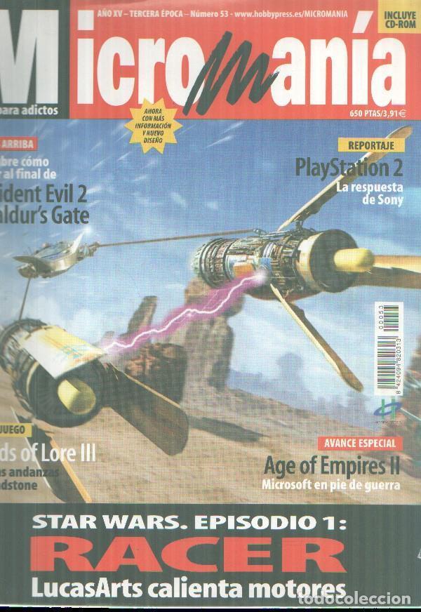 Old books: Micromania, 3&ordf; epoca numero 53, sin el CD ROM - Varios