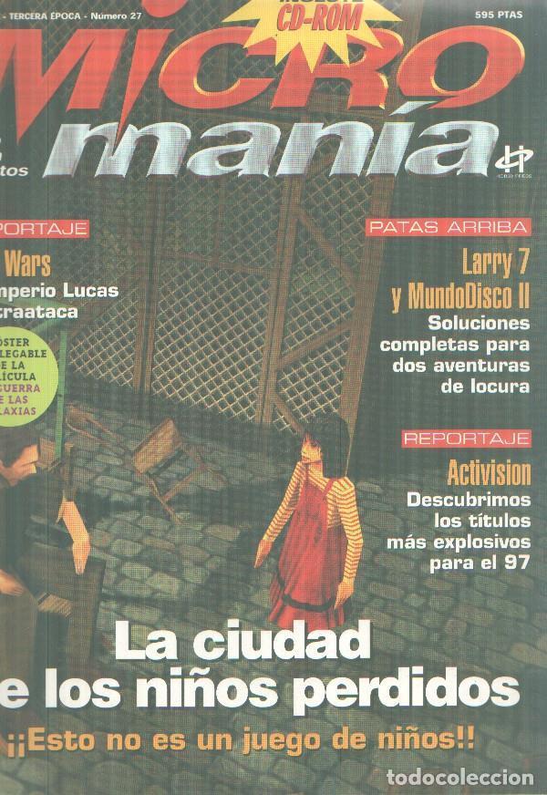 Old books: Micromania, 3&ordf; epoca numero 27, sin el CD ROM - Varios