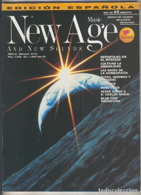 Libros antiguos: New Age numero 16 (no lleva el CD) - Varios