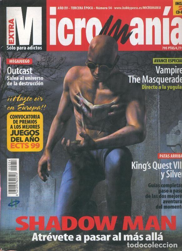 Libri antichi: Micromania tecera epoca numero 054, sin el CD ROM - Varios