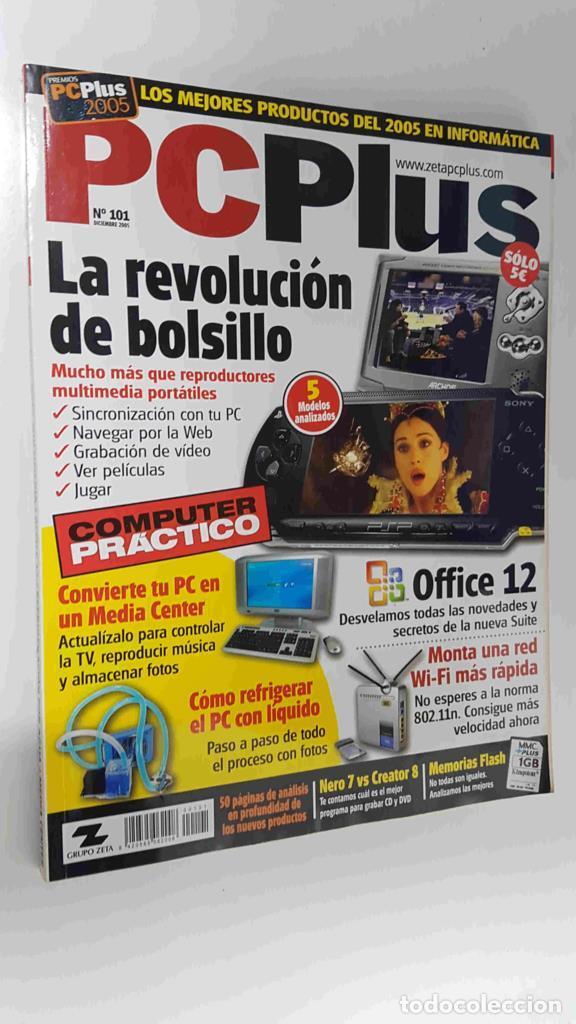 Antiquarische B&uuml;cher: Revista PC Plus n&ordm; 101, dic 2005. NO INCLUYE CD-ROM. Convierte tu PC en un Media Center