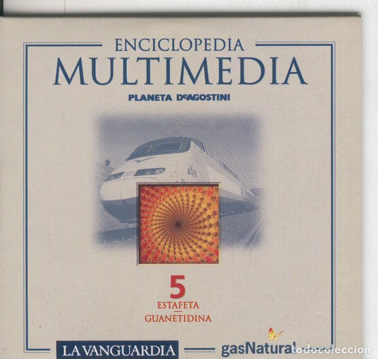 Libri antichi: CD Rom Enciclopedia Multimedia numero 05: Estafeta-Guanetidina - Varios