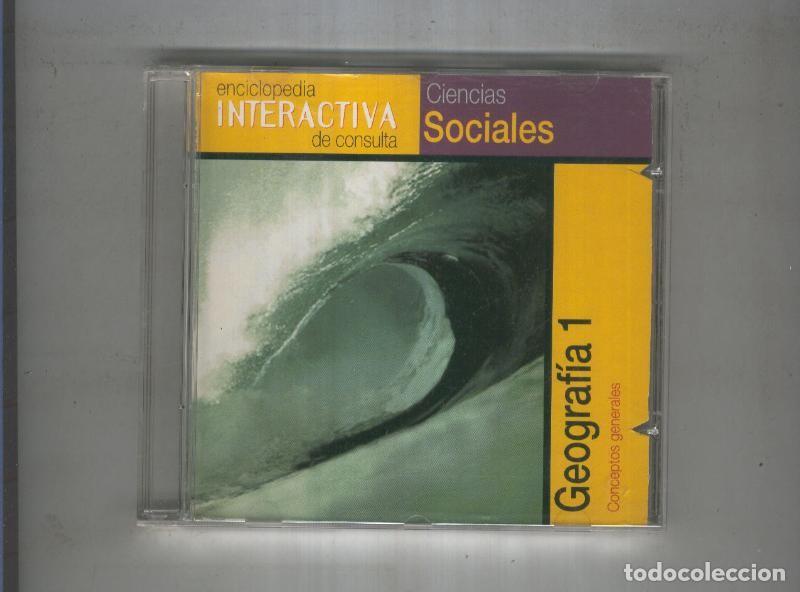 Livres anciens: CD: Enciclopedia Interactiva de Consulta, GEOGRAFIA 01 - VARIOS