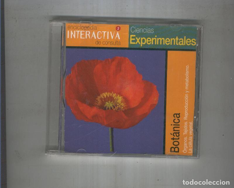 Livres anciens: CD: Enciclopedia Interactiva de Consulta, BOTANICA - VARIOS