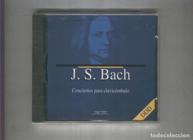 Libros antiguos: CD musica: JS BACH conciertos para clavicembalo (con precinto original) - VARIOS