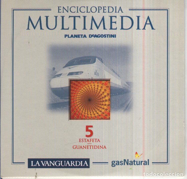 Livres anciens: CD Multimedia: ENCICLOPEDIA MULTIMEDIA La Vanguardia No.05: ESTAFETA-GUANETIDINA - VARIOS