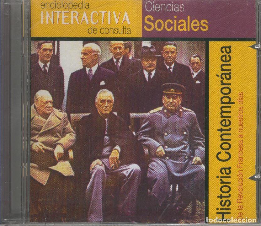 Libri antichi: CD-ROM: Enciclopedia Interactiva de Consulta: DE LA REVOLUCION FRANCESA A NUESTROS DIAS - El Periodi