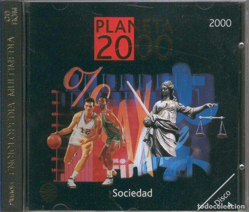 Livres anciens: CD MULTIMEDIA: Enciclopedia Multimedia PLANETA 2000, Numero 04: SOCIEDAD - VARIOS