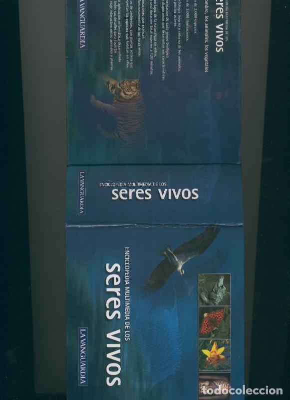 Old books: CD Rom Enciclopedia Multimedia de los seres vivos estuche y folleto informativo - Varios