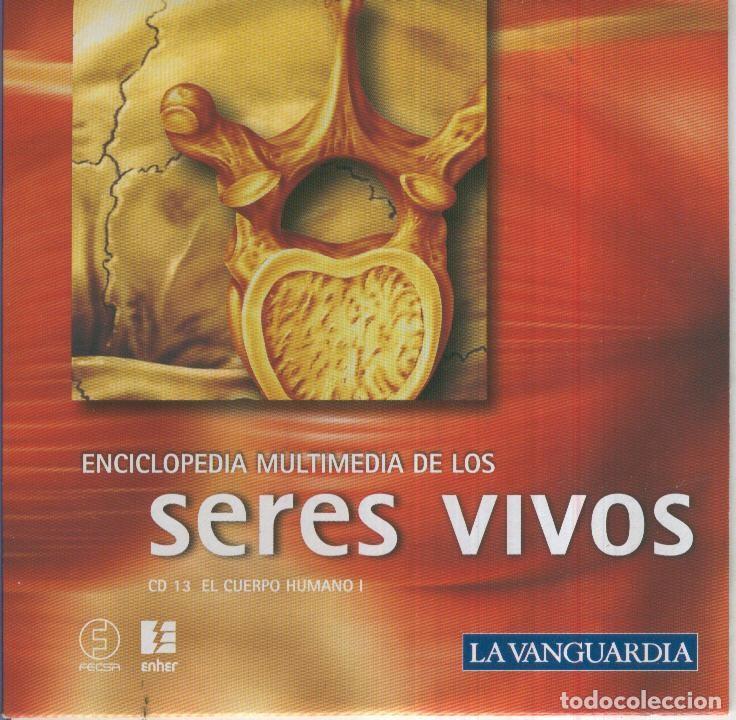 Old books: CD Multimedia: ENCICLOPEDIA SERES VIVOS La Vanguardia No.13: EL CUERPO HUMANO 1 - VARIOS