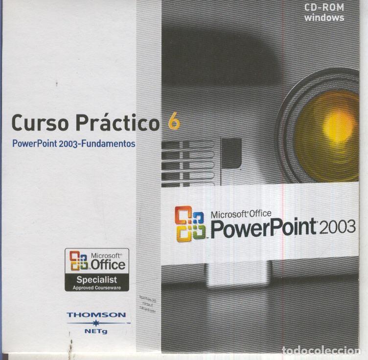 Libri antichi: CD-ROM: Curso Practico Office 2003, No.06: POWERPOINT 2003-FUNDAMENTOS - Microsoft