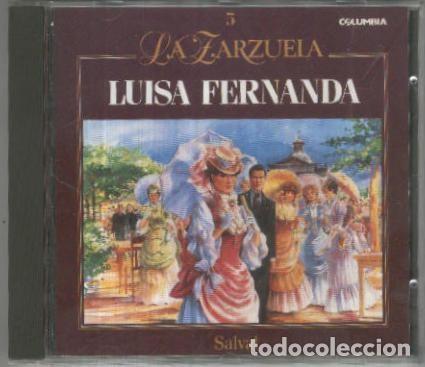 Libri antichi: CD: LA ZARZUELA de Salvat No.05: LUISA FERNANDA - Federico Moreno Torroba