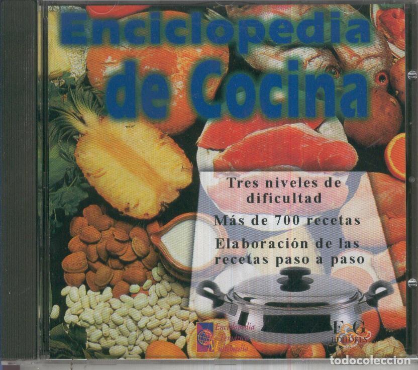 Libri antichi: CD Multimedia: ENCICLOPEDIA DE COCINA (EyG Editores 1996) - ENYCE
