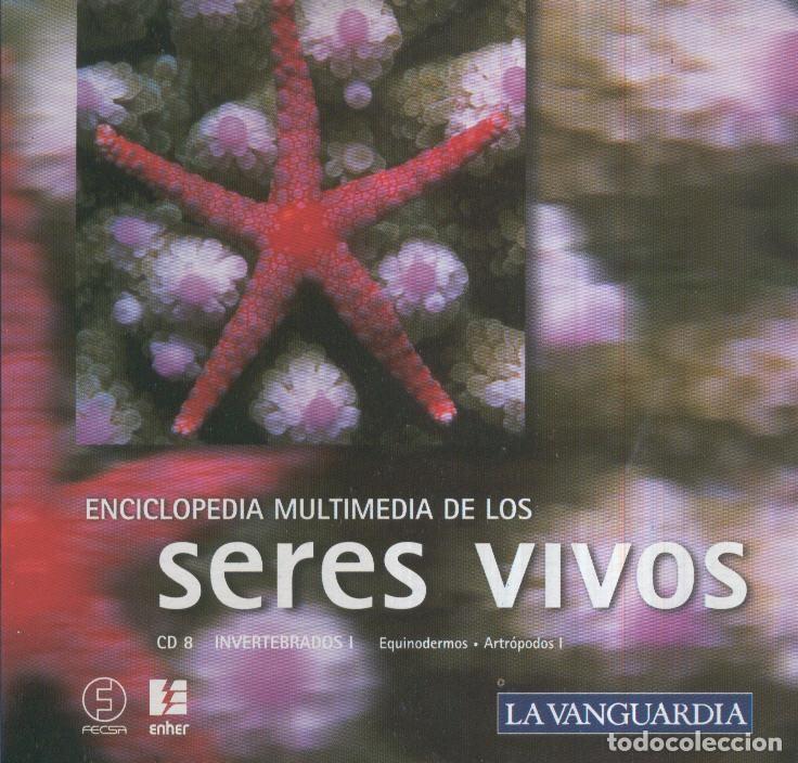 Livres anciens: CD-Multimedia: ENCICLOPEDIA SERES VIVOS, No.08 INVERTEBRADOS I (LA VANGUARDIA) - VARIOS