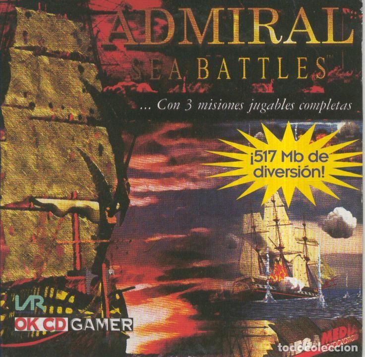 Livres anciens: CD- Juegos Clasicos PC: ADMIRAL SEA BATTLES (OK CD GAMER) - MegaMedia Corporation