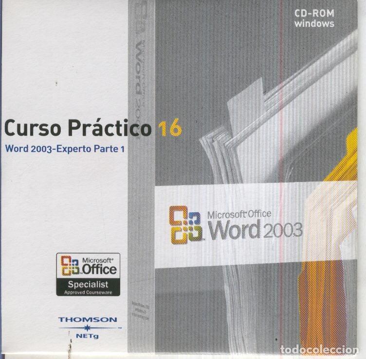 Livres anciens: CD-ROM: Curso Practico Office 2003, No.16: WORD 2003-EXPERTO PARTE 1 - Microsoft