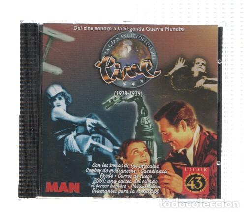 Libros antiguos: CD-Rom: MAN - LA GRAN ENCICLOPEDIA DEL CINE (1928-1939) - Revista MAN y Licor 43